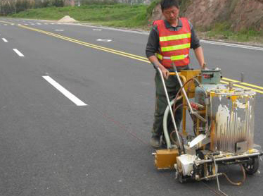 道路标线施工